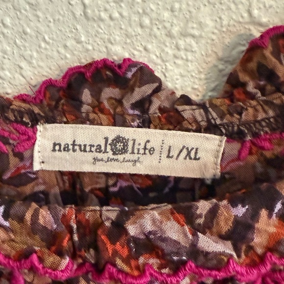 Natural Life Harley Embroidered Tiered Midi Sundress - Picture 7 of 11